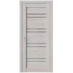 RE51 Дуб серый, с черным стеклом